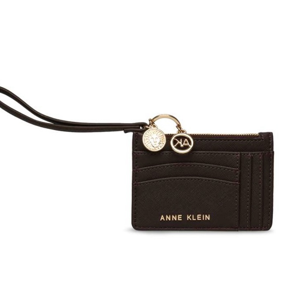 Anne Klein Black Card Holder NWOT